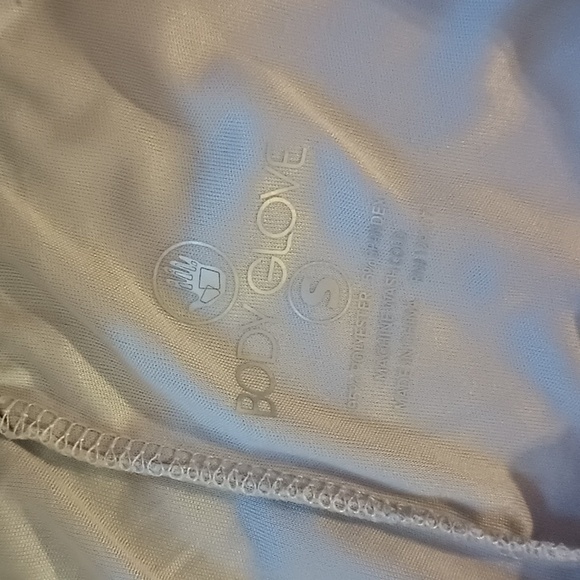 Body Glove Light Gray Elastic Waist Leggings S - Picture 2 of 5